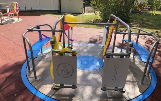 Elkészült Kaposvár első akadálymentes játszótere!